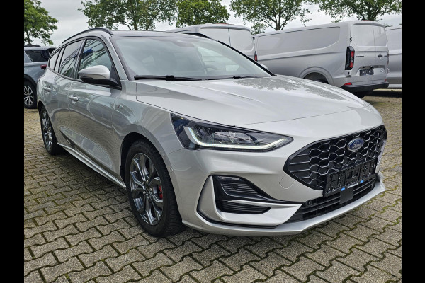 Ford Focus Wagon 1.0 EcoBoost Hybrid ST Line X 155pk | SYNC 4 Navigatie | Adaptieve Cruise | Panoramadak | Head-Up Display | Reservewiel | B&O Play | Verlengde Fabrieksgarantie tot 07-2027