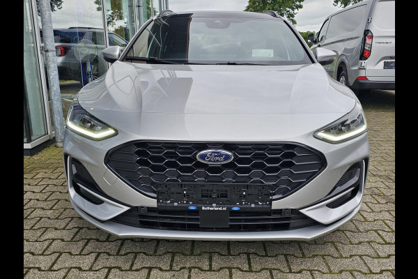 Ford Focus Wagon 1.0 EcoBoost Hybrid ST Line X 155pk | SYNC 4 Navigatie | Adaptieve Cruise | Panoramadak | Head-Up Display | Reservewiel | B&O Play | Verlengde Fabrieksgarantie tot 07-2027