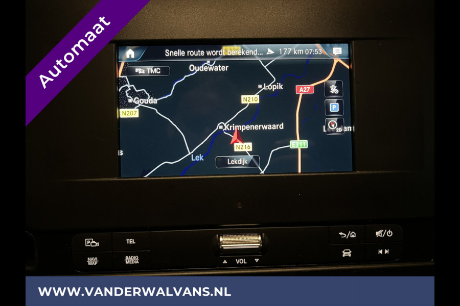 Mercedes-Benz Sprinter 317 CDI 170pk 9G-Tronic Automaat L3H2 Euro6 Airco | Camera | Navigatie | Cruisecontrol Parkeersensoren, Apple Carplay, Android Auto, Chauffeursstoel, Stoelverwarming, Bijrijdersbank