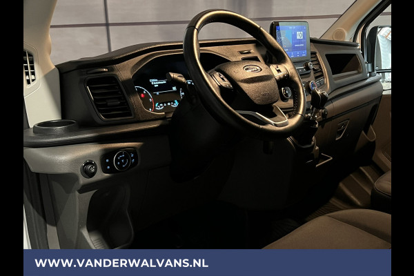 Ford Transit 2.0 TDCI L2H2 Euro6 Airco | Navigatie | Apple Carplay | 2450kg Trekhaak | Cruisecontrol Android Auto, LED, Parkeersensoren, Bijrijdersbank