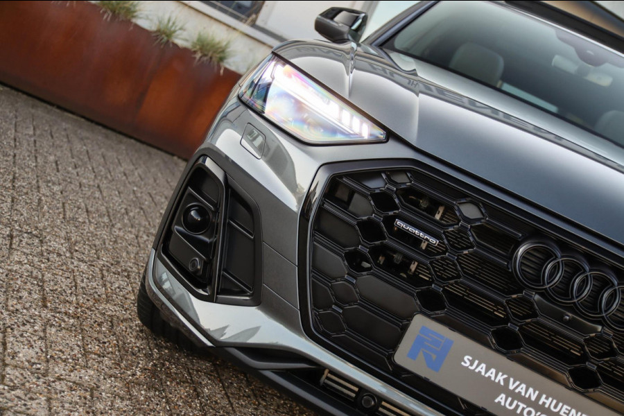 Audi Q5 55 TFSI e Quattro Competition S Edition S-Line 367pk Automaat|Luchtvering|Panoramadak|Virtual Cockpit|OLED Matrix|Trekhaak