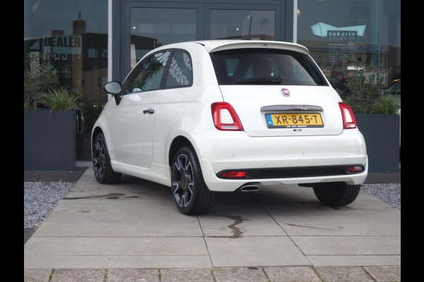 Fiat 500 0.9 TwinAir Turbo Sport / Wit metallic / Auto regen-licht / DAB / Sensoren