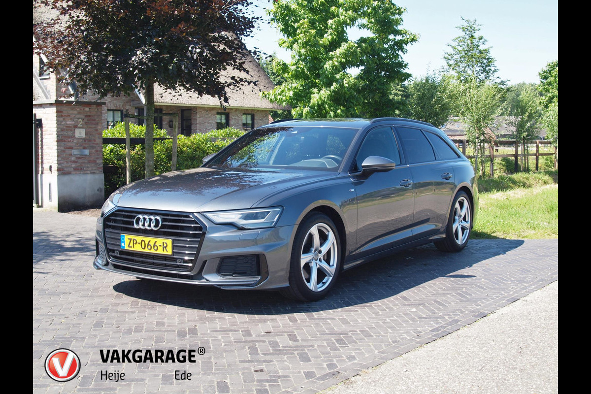 Audi A6 Avant 45 TFSI Sport S line edition | S-Tronic | 245PK | Trekhaak | Optiekpakket hoogglans zwart | NL-Auto |