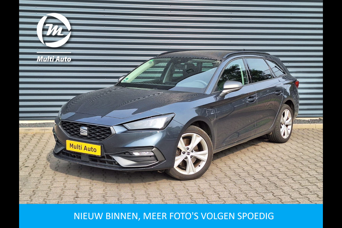 Seat Leon Sportstourer 1.4 TSI eHybrid FR Plug in Hybrid 204pk PHEV | Virtual | Cruise Control | Carplay | DAB | Stuur / Stoelverwarming | Keyless | Lane Assist |