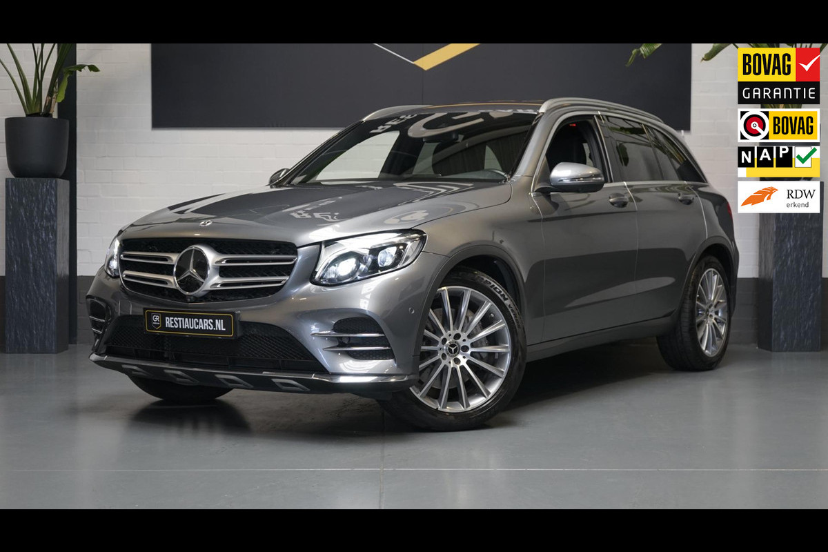 Mercedes-Benz GLC 250 AMG 4MATIC AUTOMAAT-360 CAMERA-ACC-AMBIANCE-BURMESTER-HEADUP-KEYLESS-LUCHTVERING-LEDER-MULTIBEAM