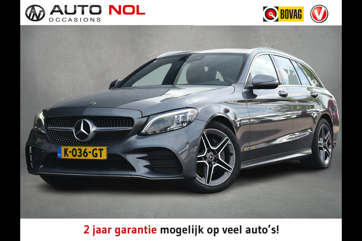 Mercedes-Benz C-Klasse Estate 180 Business Solution AMG | Trekhaak | Virtual | Leer/ Alcantara | Stoelverw.