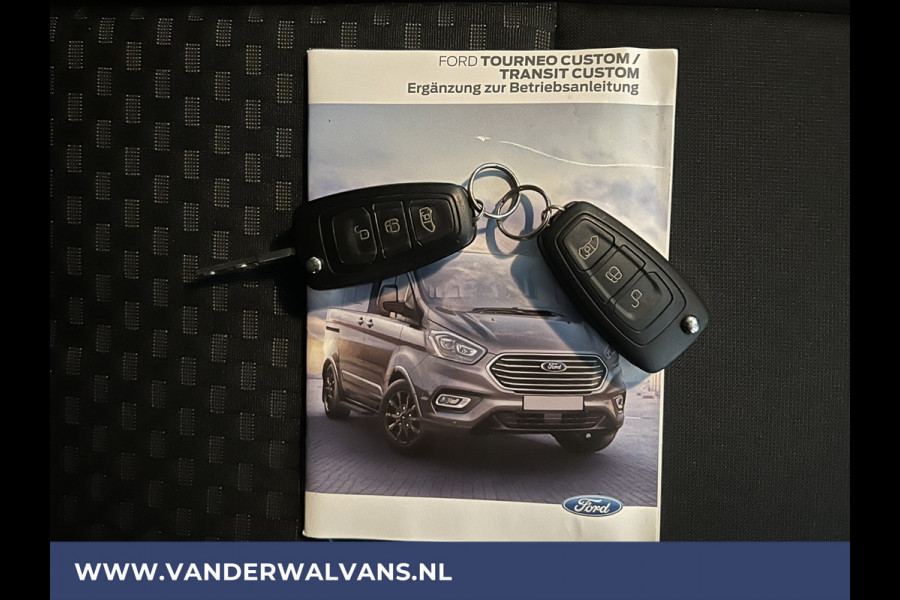 Ford Transit Custom 2.0 TDCI L2H1 Euro6 Airco | Camera | Apple Carplay | LED | Cruisecontrol Android Auto, Parkeersensoren, Verwarmde voorruit, Bijrijdersbank