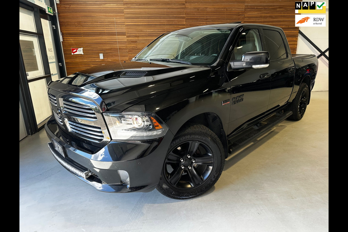 Dodge Ram 1500 5.7 V8 4x4 Crew Cab 5'7 Sport | Full option | Pano | LUCHT | LEDBAR | Hard Cover | Camera | Trekhaak |