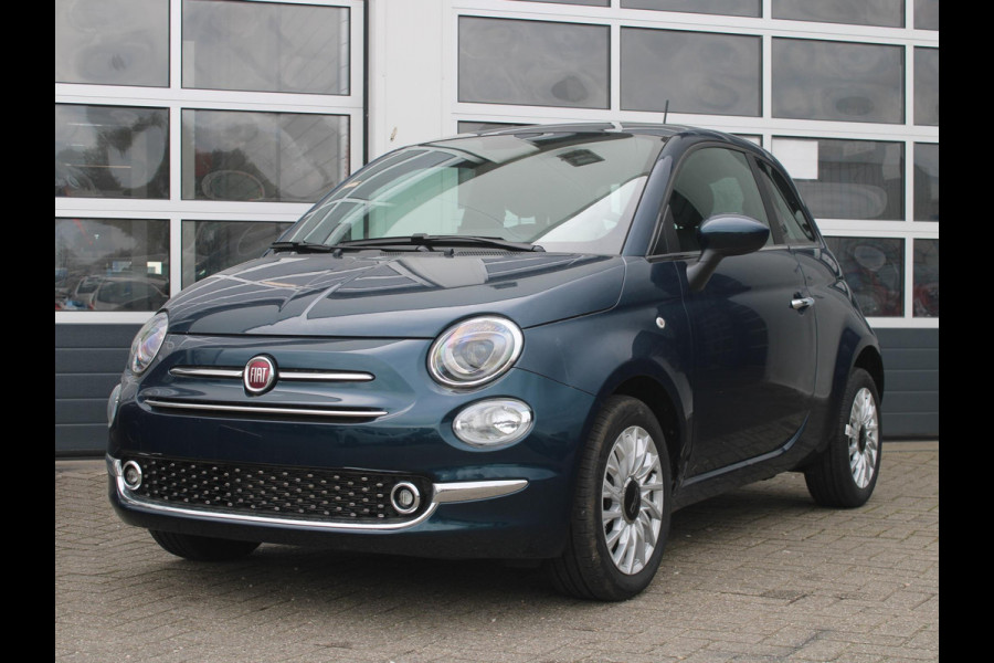 Fiat 500 Hybrid Dolcevita Finale | Airco | Cruise | 15" | Pan. dak | PDC | Apple Carplay