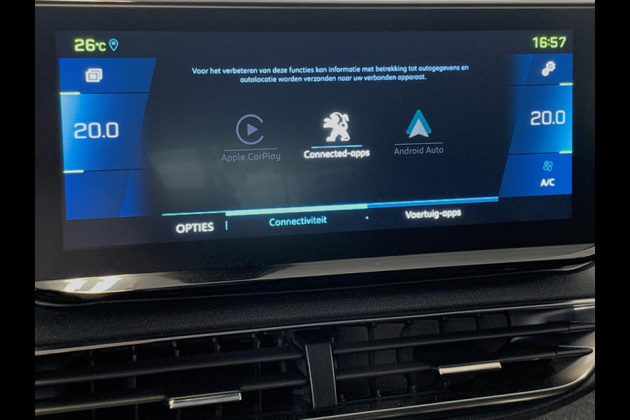 Peugeot 3008 1.6 HYbrid 225 Blue Lease Allure | Navigatie | Parkeercamera achter | Stoelverwarming | Apple carplay/Android auto |