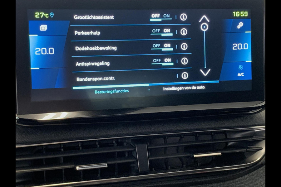 Peugeot 3008 1.6 HYbrid 225 Blue Lease Allure | Navigatie | Parkeercamera achter | Stoelverwarming | Apple carplay/Android auto |