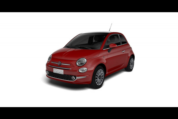 Fiat 500 Hybrid Dolcevita Finale | Airco | Cruise | 15" | Pan. dak | PDC | Apple Carplay