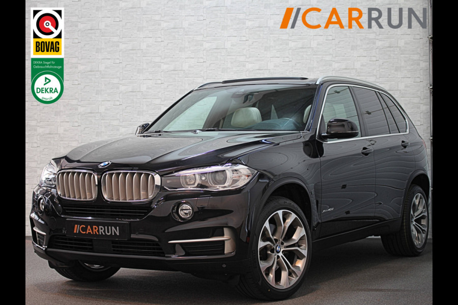 BMW X5 40d 313pk High Exe 26323,= ex / ex | Panorama | ACC | Head-Up | Comfortstoelen | Memory | Harman-Kardon | Leder | Soft-Close | Camera | Drive Assist + | Navi Prof.