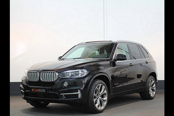 BMW X5 40d 313pk High Exe 26323,= ex / ex | Panorama | ACC | Head-Up | Comfortstoelen | Memory | Harman-Kardon | Leder | Soft-Close | Camera | Drive Assist + | Navi Prof.