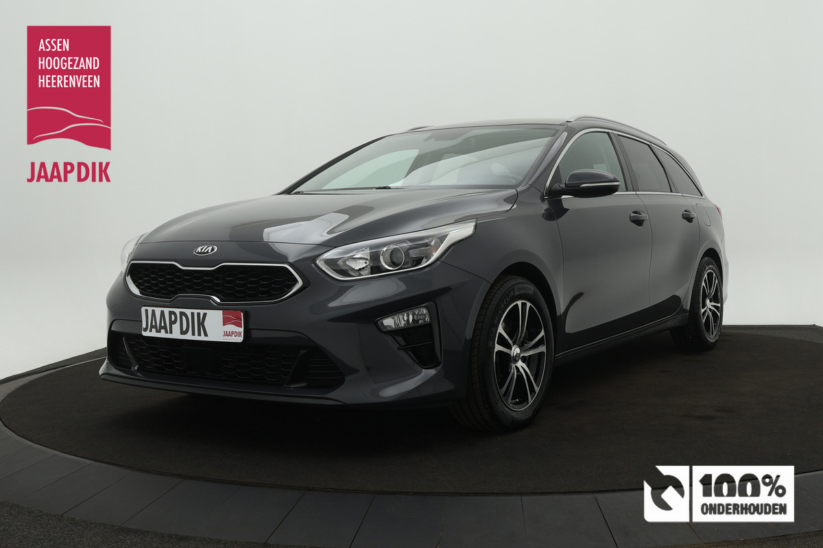 Kia Ceed Sportswagon BWJ 2019 1.0 T-GDi 120PK DynamicPlusLine | ECC | CAMERA A | NAVI | CARPLAY | PRIVACY GLASS | CRUISE | LEDER/STOF