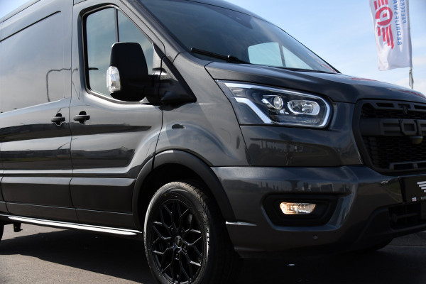 Ford Transit 350 2.0 TDCI L3H2 Raptor Edition RWD Limited 360 Camera, Cruise, 170PK, Carplay, LED, Multimedia, NAVI, Keyless, Uniek!