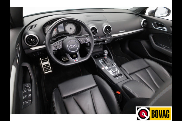 Audi S3 Cabriolet 2.0 TFSI S3 quattro Pro Line Plus 310 PK lederen bekleding, 19", Airscarff, Stoelverwarming. Camera