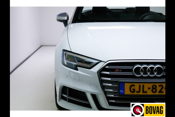 Audi S3 Cabriolet 2.0 TFSI S3 quattro Pro Line Plus 310 PK lederen bekleding, 19", Airscarff, Stoelverwarming. Camera