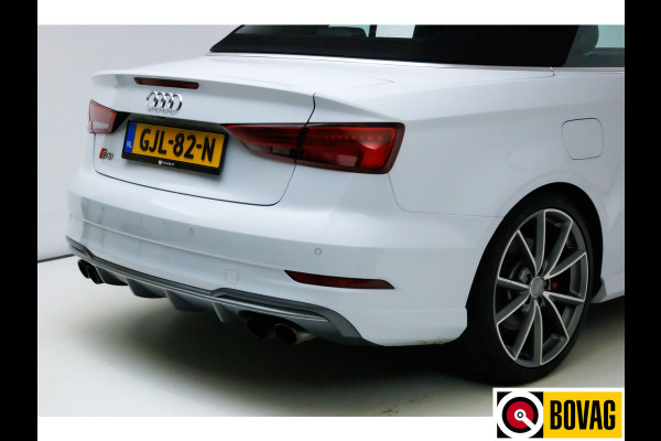 Audi S3 Cabriolet 2.0 TFSI S3 quattro Pro Line Plus 310 PK lederen bekleding, 19", Airscarff, Stoelverwarming. Camera