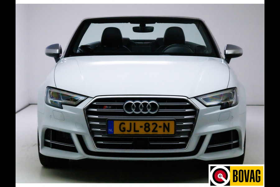 Audi S3 Cabriolet 2.0 TFSI S3 quattro Pro Line Plus 310 PK lederen bekleding, 19", Airscarff, Stoelverwarming. Camera