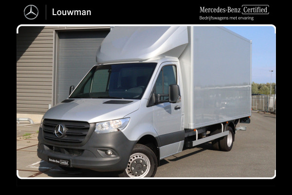 Mercedes-Benz Sprinter 517 1.9 CDI L3 RWD Bakwagen Dhollandia laadklep 1000KG Nieuw direct leverbaar zilvergijs