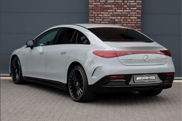 Mercedes-Benz EQE 350 4MATIC AMG Line 91 kWh | 53.000,- ex BTW | Airmatic | Distronic Pro | Memory | Trekhaak | Keyless Go | Voorklimatisering | Nightpakket | Rijassistentiepakket | Leder |