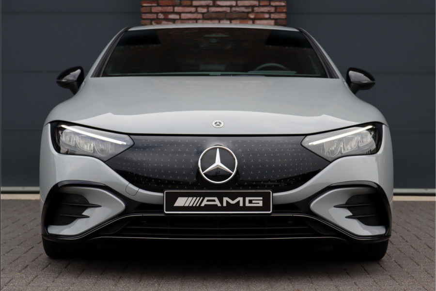 Mercedes-Benz EQE 350 4MATIC AMG Line 91 kWh | 53.000,- ex BTW | Airmatic | Distronic Pro | Memory | Trekhaak | Keyless Go | Voorklimatisering | Nightpakket | Rijassistentiepakket | Leder |