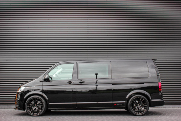 Volkswagen Transporter 2.0 TDI L2H1 204PK BULLI FULL BLACK / JB- EDITION / 2X SCHUIFDEUR / VERLAGINGSVEREN / DUBBEL CABINE / FULL