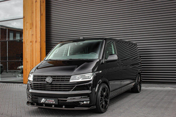 Volkswagen Transporter 2.0 TDI L2H1 204PK BULLI FULL BLACK / JB- EDITION / 2X SCHUIFDEUR / VERLAGINGSVEREN / DUBBEL CABINE / FULL