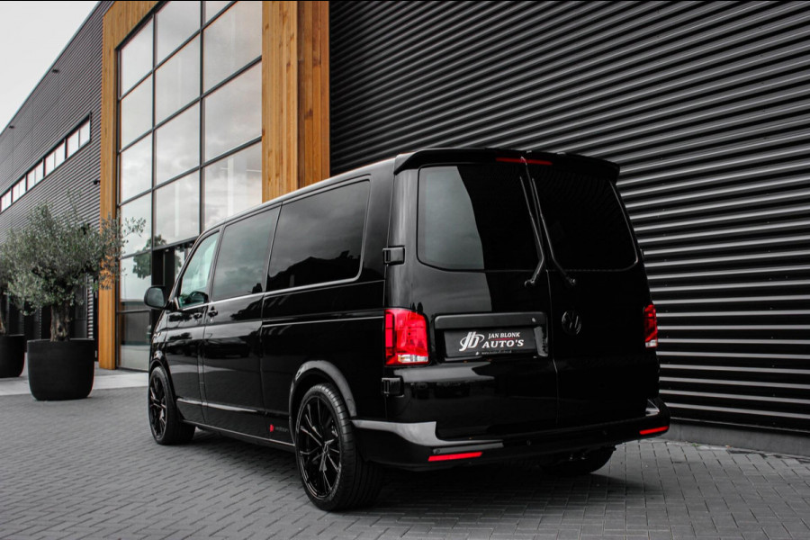 Volkswagen Transporter 2.0 TDI L2H1 204PK BULLI FULL BLACK / JB- EDITION / 2X SCHUIFDEUR / VERLAGINGSVEREN / DUBBEL CABINE / FULL