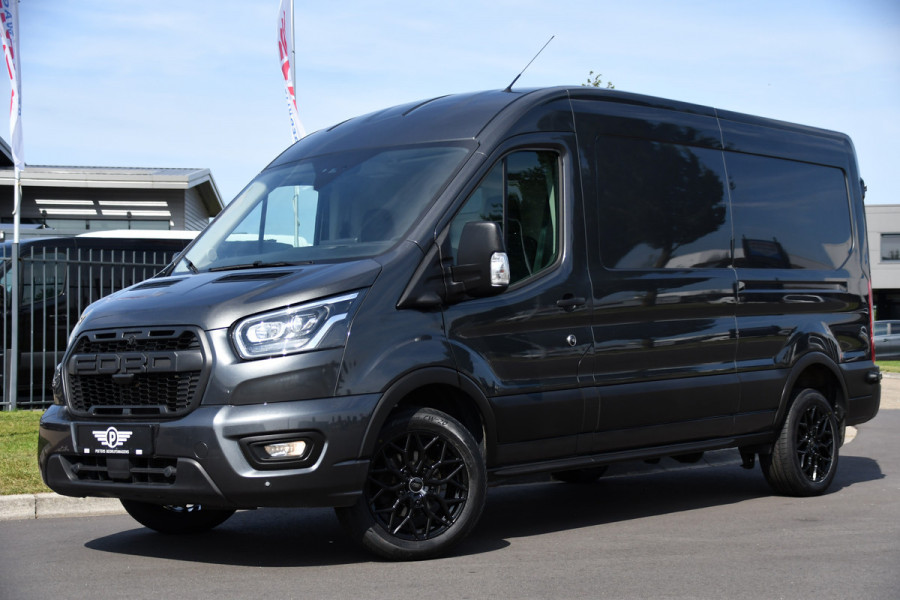 Ford Transit 350 2.0 TDCI L3H2 Raptor Edition RWD Limited 360 Camera, Cruise, 170PK, Carplay, LED, Multimedia, NAVI, Keyless, Uniek!