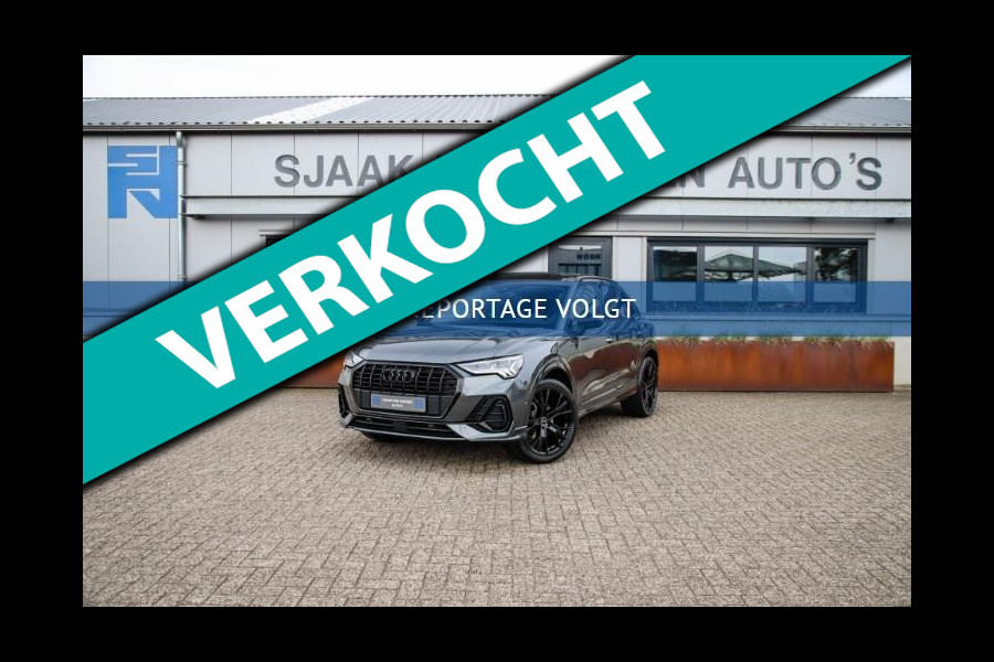 Audi Q3 35 TFSI 1.5 TFSI S Line Pro Line S 150pk S-Tronic! 1e|Panoramadak|Virtual Cockpit|LED Matrix|Leder|ACC|Camera|20inch|Bj'19