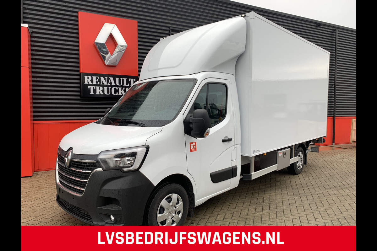 Renault Master E-Tech DEMO Voordeel prijs, Bakwagen met Karhof opbouw Volledig Elektrisch, Zero Emissie, Snelladen, D'Hollandia 750kg