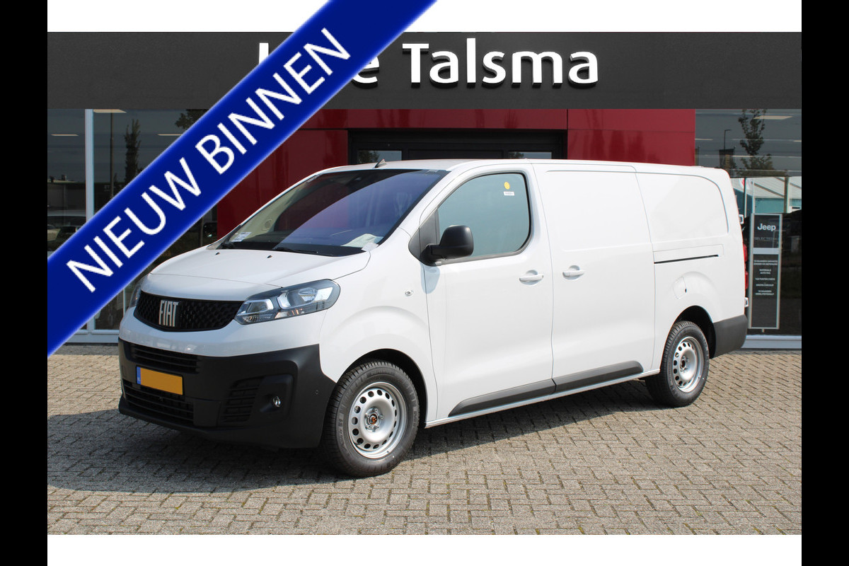 Fiat Scudo 2.0 MultiJet L3H1 | Standkachel | Trekhaak | Links en Rechts schuifdeur | Navigatie | Cruise Control Adaptief