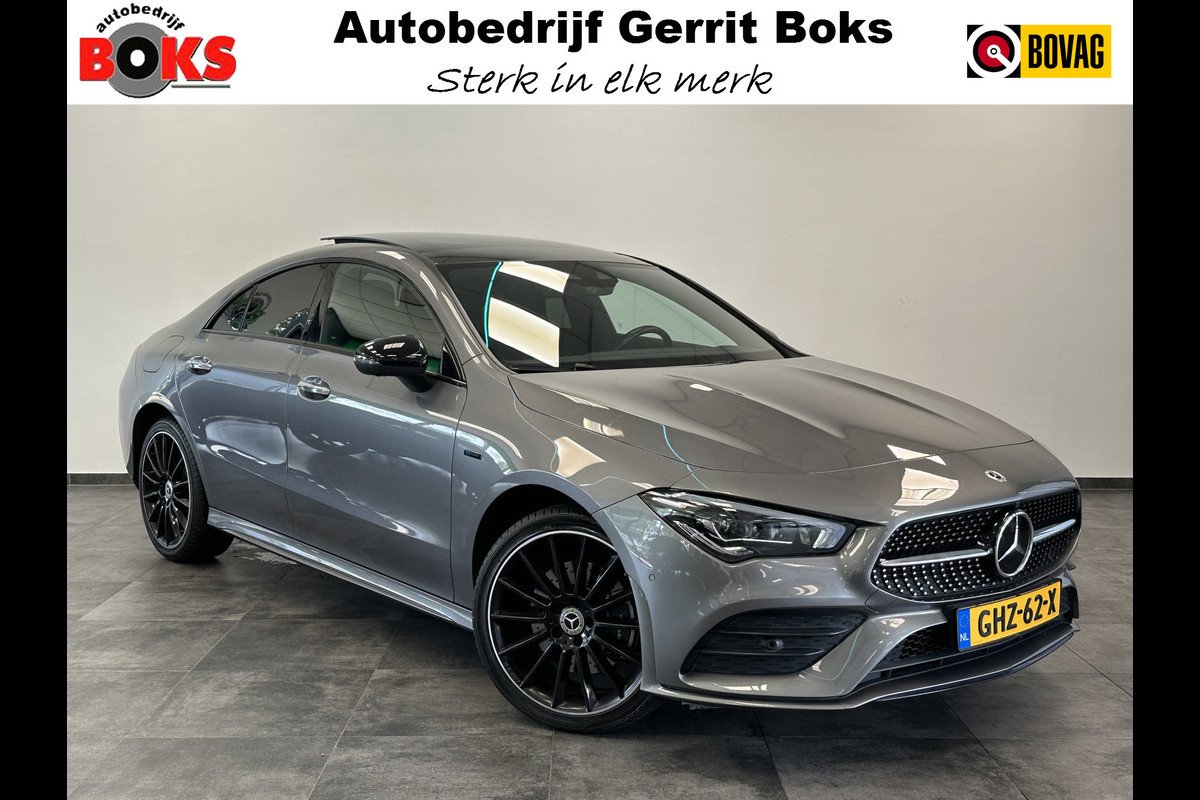 Mercedes-Benz CLA-Klasse 250 e Premium Plus AMG Multibeam-led Panoramadak 19'lmv Sfeerverlichting 2 jaar garantie mogelijk* (vraag naar de voorwaarden)