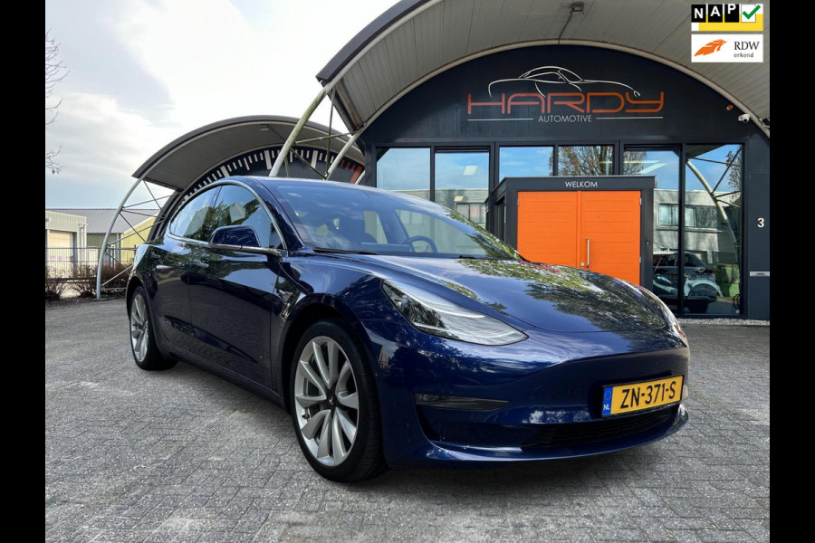 Tesla Model 3 Long Range AWD 75 kWh Trekhaak 87% SOH Certificaat