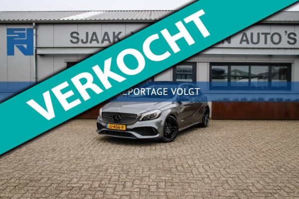 Mercedes-Benz A-Klasse Facelift 180 Sport Edition AMG 7G Automaat 156pk! 1e|NL|DLR|Panoramadak|Leder|NAVI|Stoelverwarming|18inch