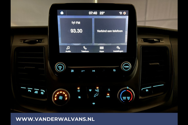 Ford Transit Custom 2.0 TDCI L2H1 Euro6 Airco | Camera | Android auto | Cruisecontrol | Parkeersensoren verwarmde voorruit, bijrijdersbank, 2800kg trekvermogen