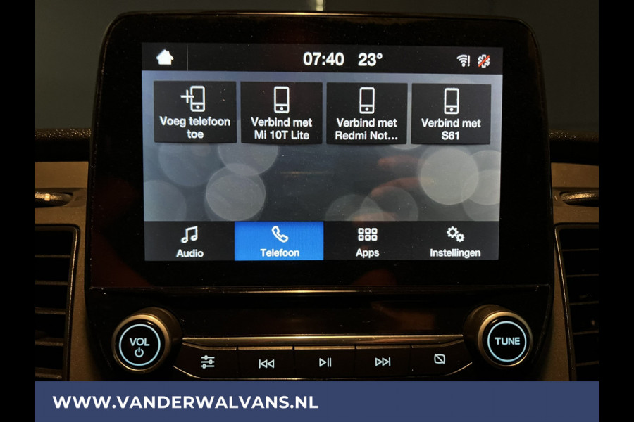 Ford Transit Custom 2.0 TDCI L2H1 Euro6 Airco | Camera | Android auto | Cruisecontrol | Parkeersensoren verwarmde voorruit, bijrijdersbank, 2800kg trekvermogen