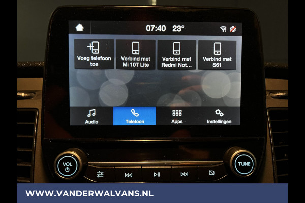 Ford Transit Custom 2.0 TDCI L2H1 Euro6 Airco | Camera | Android auto | Cruisecontrol | Parkeersensoren verwarmde voorruit, bijrijdersbank, 2800kg trekvermogen