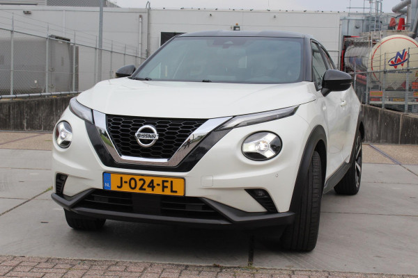 Nissan Juke 1.0 DIG-T Tekna 1E EIG RONDOM CAMERA BOSE KEYLESS HALF LEDER NAVI VOL OPTIES