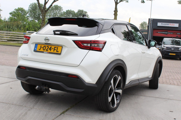 Nissan Juke 1.0 DIG-T Tekna 1E EIG RONDOM CAMERA BOSE KEYLESS HALF LEDER NAVI VOL OPTIES