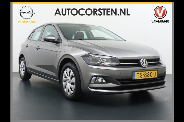 Volkswagen Polo 90PK TGI 5D Apple Carplay Android Auto Airco Navi Bluetooth DAB+ Adaptive Cruise Control Led Connectivity pakket App-Connect Exe Lichtsensor Isofix Elec.ramen en Spiegels Front assist Multif-stuurwiel Composition Media Geschikt voor CNG tanken EURO 6 W