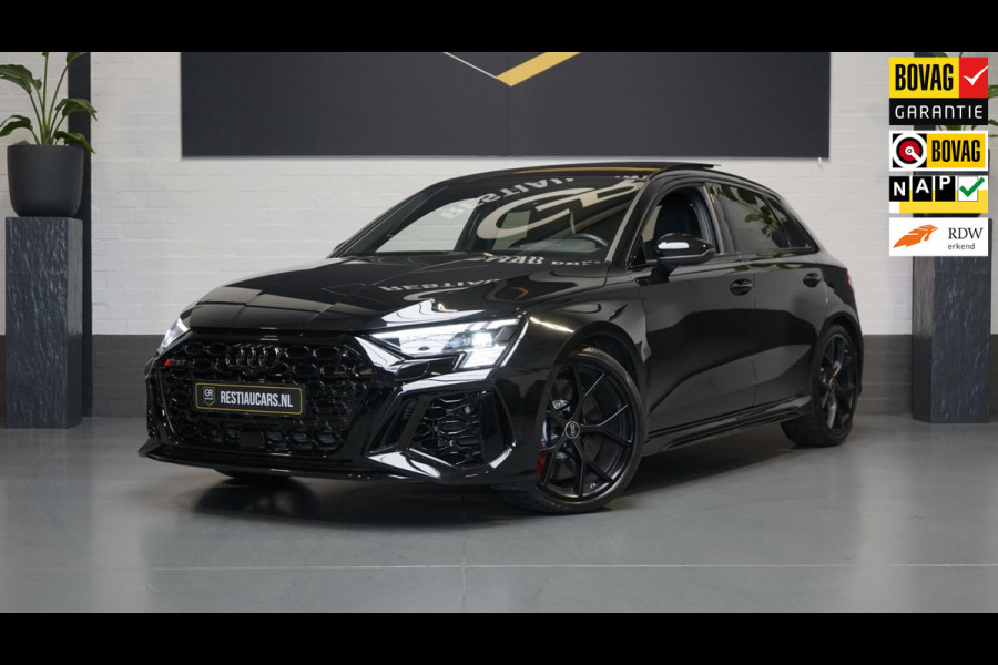 Audi RS3 Sportback 2.5 TFSI Quattro ACC-BLACK OPTIK-BANG&OLUFSEN-CARBON-CAMERA-HUD-KEYLESS-PANORAMA-LEDER-Etc