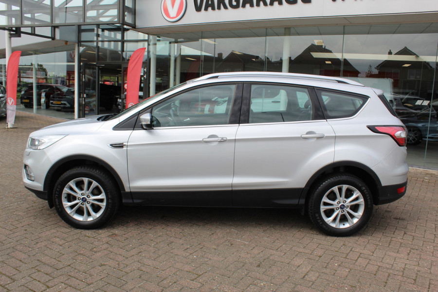 Ford Kuga 1.5 EcoBoost Titanium , 150pk , 2000kg Trekgewicht Climate control , Navigatie , Stoelverwarming , Stuurverwarming Cruise control , Bluetooth , Trekhaak , LED dagrijverlichting