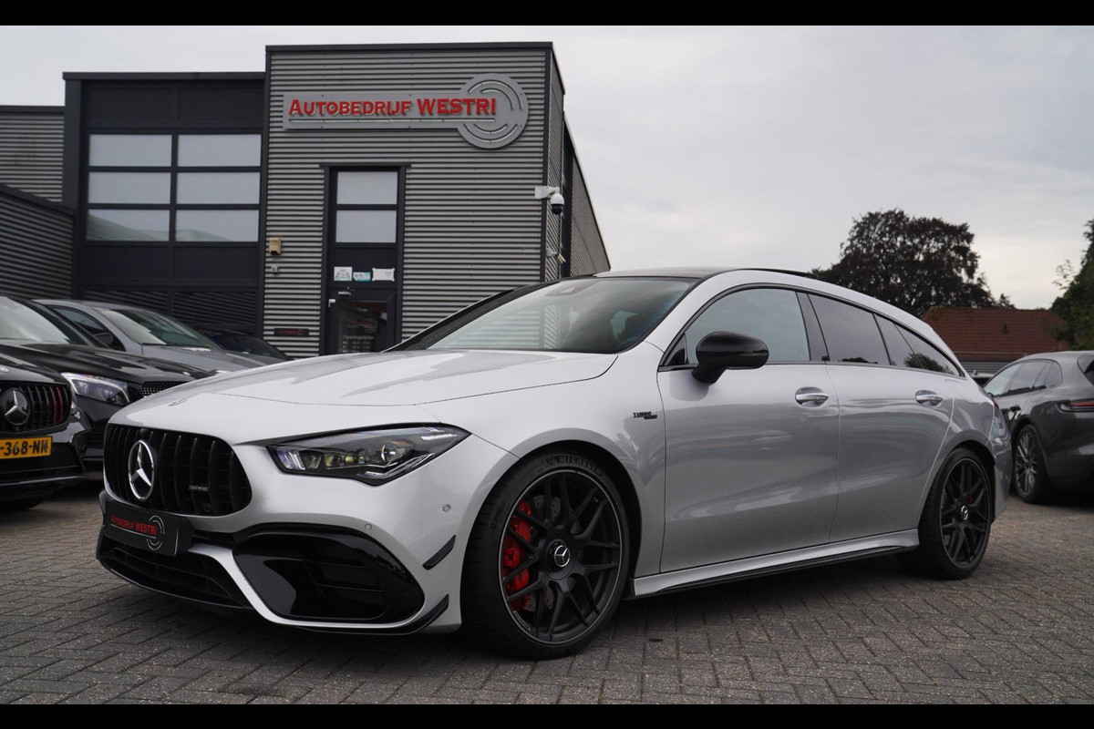 Mercedes-Benz CLA-Klasse Shooting Brake AMG 45 S 4MATIC+ | Panorama | Sportstuur | AERO pakket | Burmester | 422PK | LED |