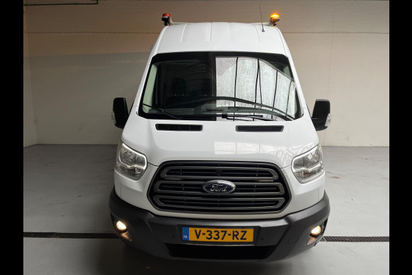 Ford Transit SERVICEWAGEN 2.0 TDCI 130PK EURO6 L3H3 VICTRON V230 SORTIMO INRICHTING AIRCO STANDKACHEL TREKHAAK RIJKLAARPRIJS!