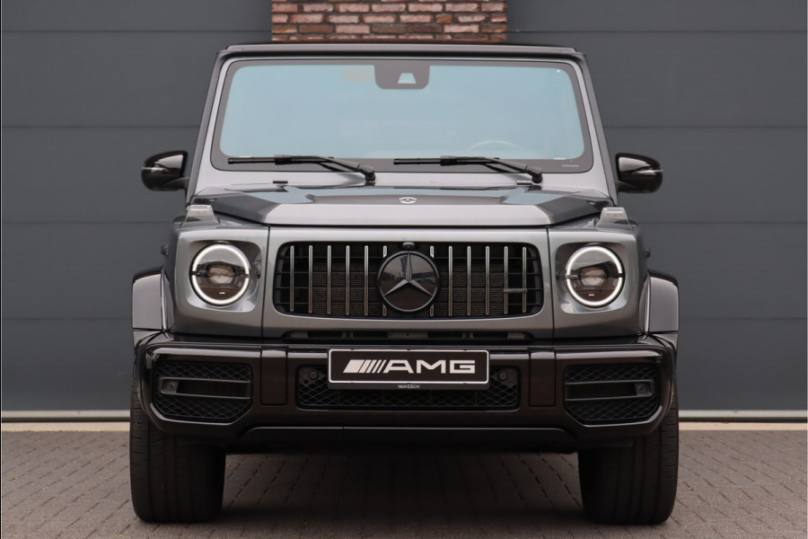 Mercedes-Benz G-Klasse AMG 63 V8 G-Manufaktur Aut9 | Grijs Kenteken | AMG Drivers Package | Distronic+ | Carbon | Massage | Nappa Leder | Trekhaak | Stoelventilatie | Energizing-pakket | Schuifdak | Techniekpakket |