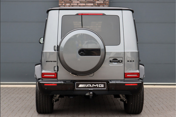 Mercedes-Benz G-Klasse AMG 63 V8 G-Manufaktur Aut9 | Grijs Kenteken | AMG Drivers Package | Distronic+ | Carbon | Massage | Nappa Leder | Trekhaak | Stoelventilatie | Energizing-pakket | Schuifdak | Techniekpakket |