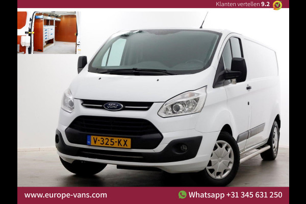 Ford Transit Custom 2.0 TDCI 130pk E6 L2H1 Trend Airco/Inrichting Trekhaak 2800kg 01-2018